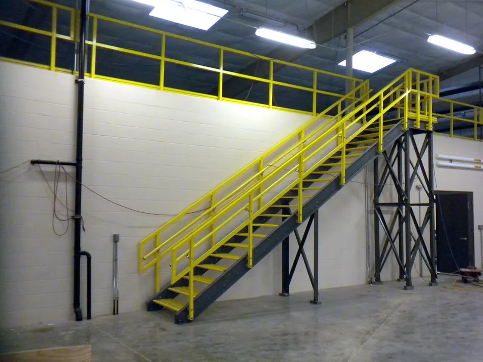 FRP stair, handrail and structural members